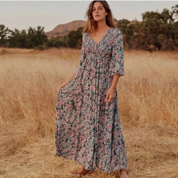 Christy Dawn Dresses & Skirts - Christy Dawn The Basil Dress Aquarelle Size XS/S